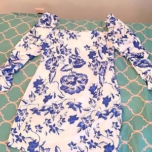 Flattering floral dress